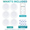 Brilliant Evolution LED Tap Light Push Lights with Remote -
