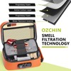 OZCHIN OZCHIN Smell Proof Bag with Combination Lock Tobacco Pipe Pouch Bag File Organizer Case Container Medicine Lock Box Odorless Storage Bag Great Gift for Friend