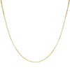 14K Yellow Gold Plated Sterling Silver Chain Necklace for Women