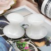 OSALADI 2Pcs Gua Sha Tools Quartz Mushroom Face Massager Health