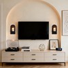Black Wall Candle Holder: Wood Arch Candle Sconces Set of