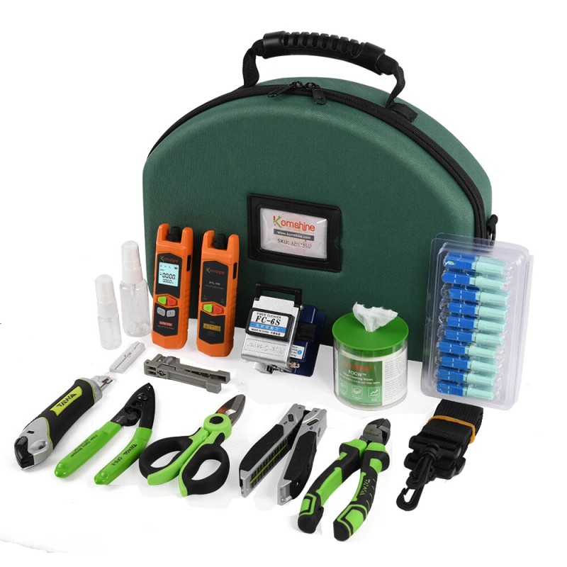 KOMSHINE FTTH Fiber Cable Tester Toolkit KFH-12E/KFH-63 - KFH-63D