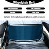 Wheelchair Seat Belt Restraint Systems Chest Cross Medical Restraints Harness