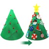 ANCLLO DIY Three-dimensional Christmas Tree, Upgraded Felt Christmas Tree with