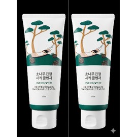 Round Lab Pine Soothing Cica Cleanser 100ml 2pcs / 라운드랩 소나무 진정 시카 클렌저 100ml 2개