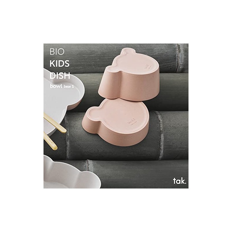 tak BIO KIDS DISH bowl bear S Tuck Bio Kids