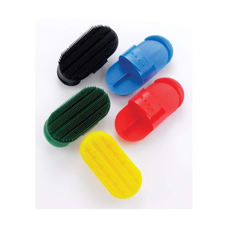 Lincoln Plastic Curry Comb - Pink - Small