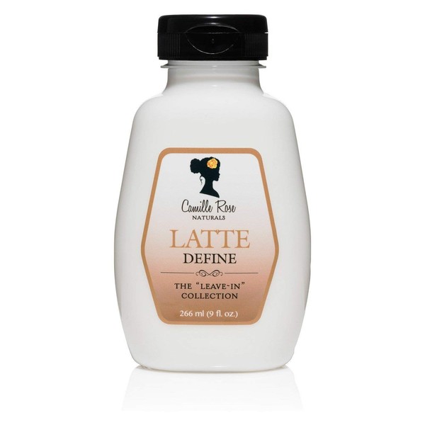 Camille Rose Latte Define 'The Leave-In Collection” | Styling Cream, Hair Defining Conditioner, 9 fl oz