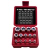 14-Piece E-Torx Socket Set, 3/8”, 1/2”, 1/4” Premium Ultimate Female