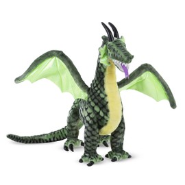 Melissa & Doug Lifelike Plush Giant Winged Dragon Stuffed Animal (36 x 40.5 x 16 in)