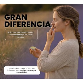Alercare Bálsamo Nasal Orgánico 10gr Ayuda Alergias Por Polvo Polen Alérgenos Barrera Protectora Uso Diario Compacta Portátil Lavanda