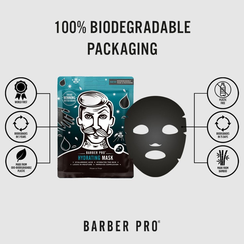 BARBER PRO HYDRATING Hyaluronic Acid Sheet Mask