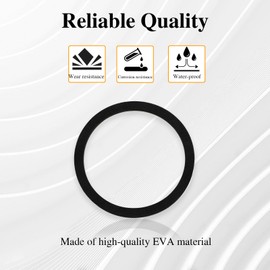 KPALAG 2PCS Jet Pump Seals 140mm Jet Pump Seals with Adhesive Compatible with Sea-Doo GTS 1994-1997, GTX 1994-1995, SP 1994-1997, SPI 1994-1996, SPX 1994-1997, Replace#: 293200024, 293200050