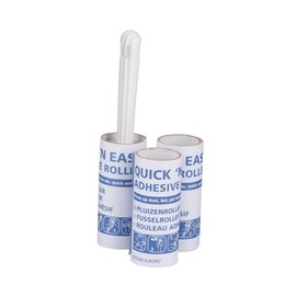 Lint Roller with Replaceable Coating + 2 Spare Rollers