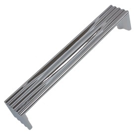GlideRite Hardware 921687-160-PC-1 Type Hooks Mod Cabinet Pull, 6.375", Polished Chrome Finish
