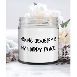 Mother's Day Funny Gifts, Unique Gifts for Jewelry Lovers, Aromatherapy Candle Gifts from Friends