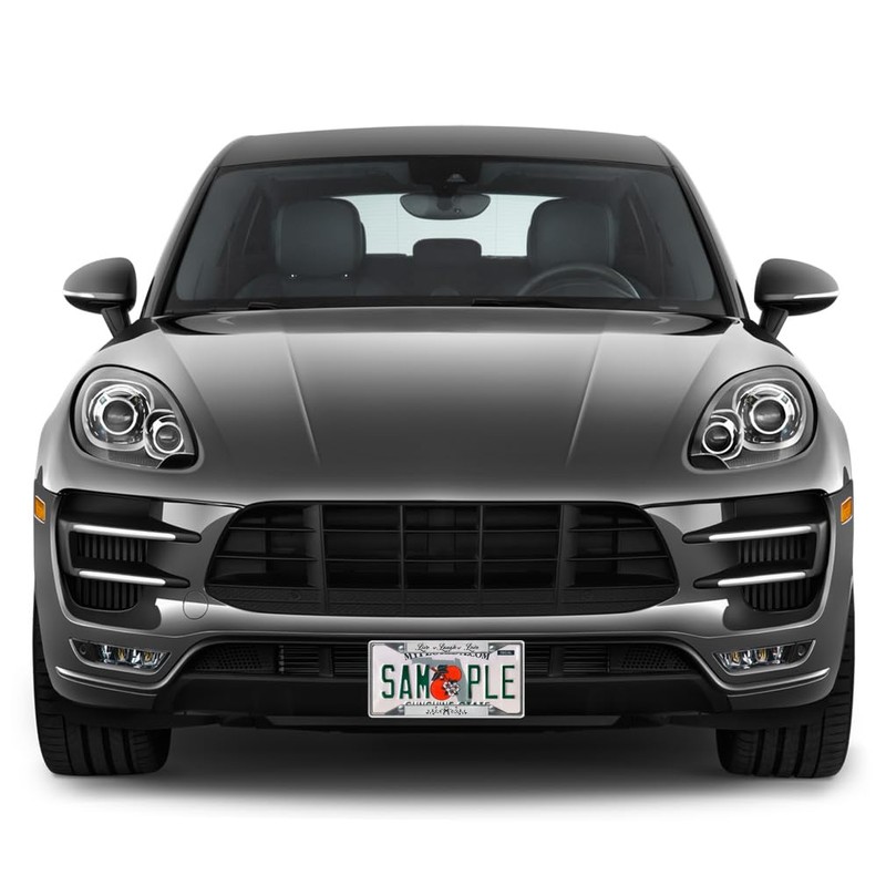 Fastasticdeals Metal Insert License Plate Frame Live Laugh Love Weatherproof