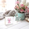 Rdtcgvss 4" X 4" Funny Easter Decor Desk Decor -