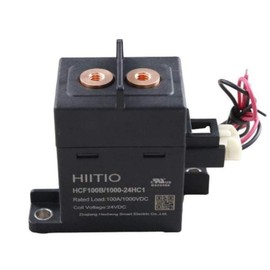 HIITIO High Voltage DC Relays Contactors Ceramic, 100B 1000Vdc High Voltage DC Relay Contactors, ESS, EV Charging, EV/HEV, PV/Solar Power, Wind Power, UL Listed