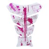 BIKE-label Tank Pad 3D Racing Pink White Compatible with Honda