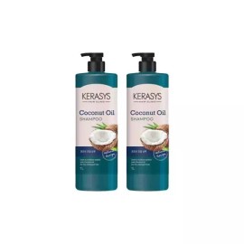 Aekyung 애경 케라시스 코코넛오일 샴푸 1L 2개 973651 Aekyung Kerasis Coconut Oil Shampoo 1L 2pcs [Kerashis Coconut Oil Shampoo 1L (2 units)]