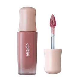 CipiCipi Cipi Dewey Film Tint / Highly Colored Sticky Lipstick Tint Long Lasting Anti-Fall Colored Lip Makeup Moisturizing Moisturizing Moisture (02 Sakura Dusty)