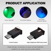 DXNQ USB Type C LED Ambient Light, 8 Colors RGB