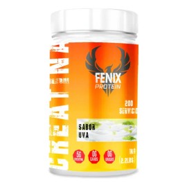 Creatina 1kg Monohidratada Fenix Protein 200 Servicios                                                                                                
