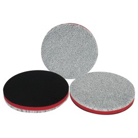 Autolock Microfiber Cutting Pads, 3Pcs 6 Inch Polishing Microfiber Pad, Microfiber Finishing Disc with Hook & Loop Backing for Car Compounding, Cutting, Buffing, Waxing and Polishing