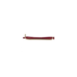 Efalock Professional Cold Wave Roller, 4 mm, Red, Pack of 1 (1 x 12 Pieces)