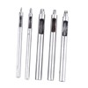 SHINEOFI 1 Set Leather Hollow Round Punch Tool Durable Belt