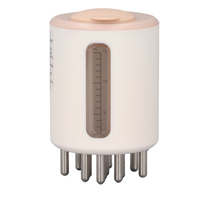 Electric Hair Massage Comb 15ml Capacity Vibration Scalp Applicator Comb