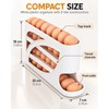 3 Tier Refrigerator Egg Storage Organizer – 28–30 Egg Capacity
