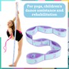 HEQU 2 Pcs Stretch Bands for Exercise Yoga Stretching Strap