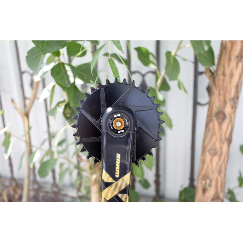 Stone Aero Mount Direct Round Chainring Compatible with SRAM MTB