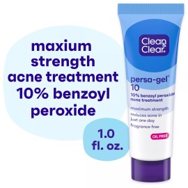 Clean & Clear Persa-Gel 10 Acne Gel, 10% Benzoyl Peroxide, 1 fl. oz