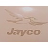 JAYCO -2- JAYCO CHROME Decals Decal Sticker PAIR RV Camper