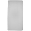 Meyco Baby Fitted Sheet Cot Bed Plain Light Grey 60