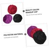 Baluue 3pcs Wide Brim Elastic Sleeping Caps for Women Bonnet