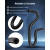 5/16" 8 mm Mandrel-Formed Molded Rubber Fuel Line Hose Elbow