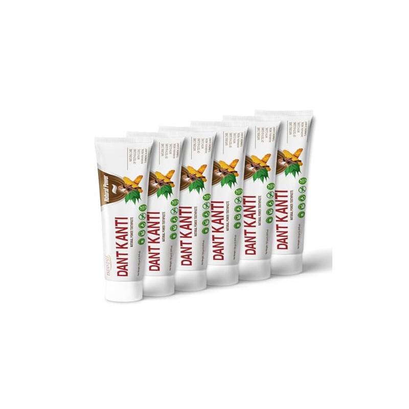 Patanjali Dant Kanti Toothpaste(Pack of 5) by Patanjali