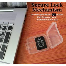 TradeProvider Ultra TF Memory Card, 64GB (3 pack) with SD Adapter Up to 140MB/s Read Speed, A1, C10, U3, V30, 4K Video Recording, for Smartphones Drones Tablets Dash Security Cameras