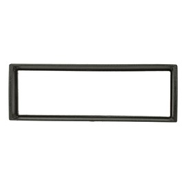 tomzz Audio 2457-047 Radio Fascia Metal Slot Compatible with VW Golf II Jetta II Bus T4 Transporter Black