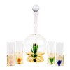 Tequila Aloe Decanter Set with Agave Plant - 750mL Bottle,