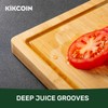 Bamboo Cutting Boards for Kitchen, Extra Large Wood Cutting Board