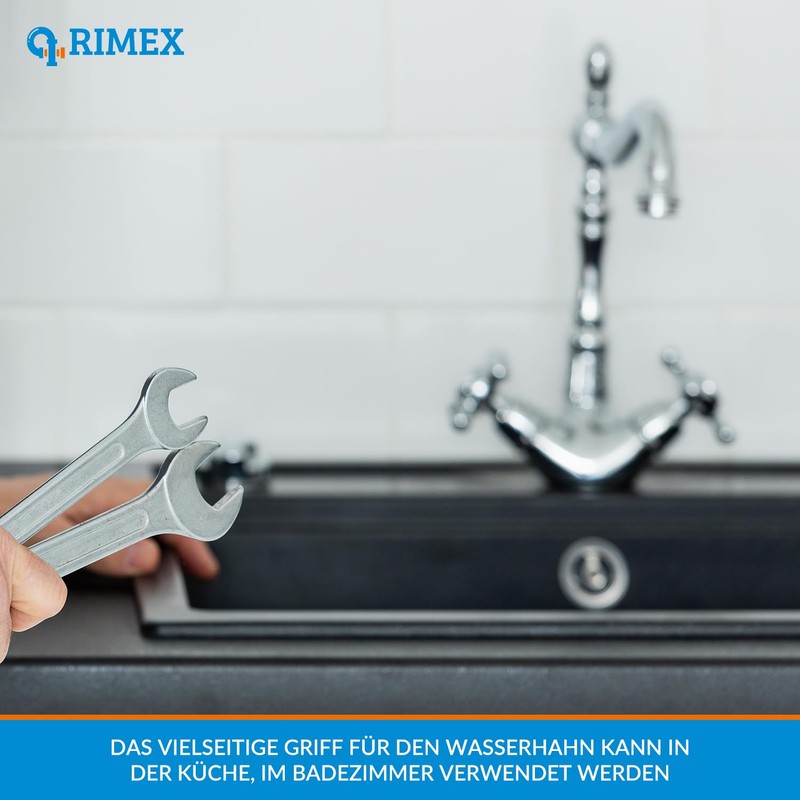 Rimex Tap Head Set Cold Water Tap Hot Water Kitchen