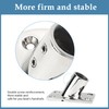 YANYUCB Boat Hand Rail Fittings,316 Stainless Steel Rectangular 60 Degree