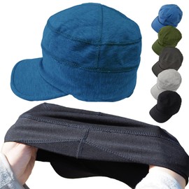 Penguin Fly Cap, Men's, Women's, Hat, Deep, Large Size, Large, Cotton, Plain, Simple, Thin, Soft, Spring, Summer, Autumn, Winter, indigo blue