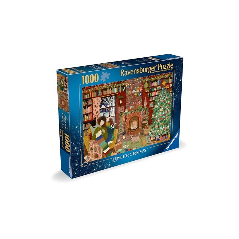 Ravensburger Home for Christmas 1000 piece Jigsaw Puzzle for Adults