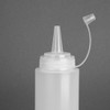Vogue Squeeze Sauce Bottle with Nozzle Cap 227 ml/8 oz,